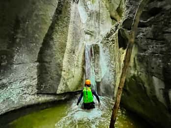 Bad Goisern: tour di canyoning di livello intermedio con calate epiche