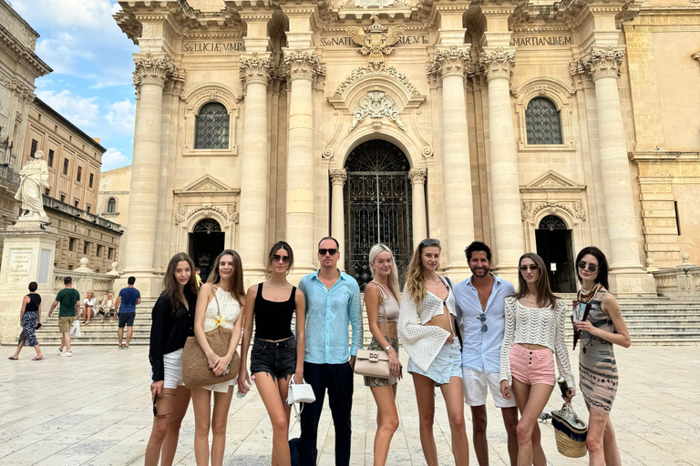 Siracusa e Ortigia: excursão privada de um dia com partida de Catânia