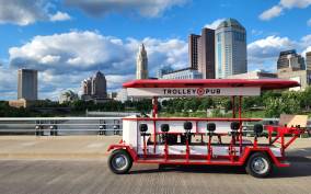 Explore Columbus on The Trolley Pub