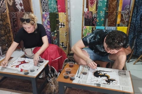 Batik-Meisterkurs mit vollständigem Prozess