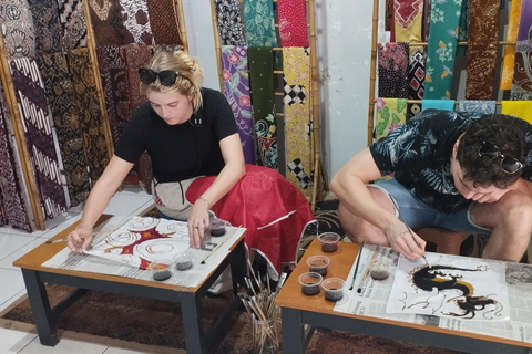 Cours de maître sur le batik avec processus complet