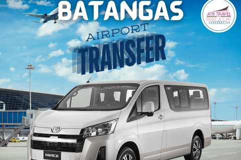 TRASLADO DO AEROPORTO DE MANILA PARA A PROVÍNCIA DE BATANGAS | SEDANZONA 3