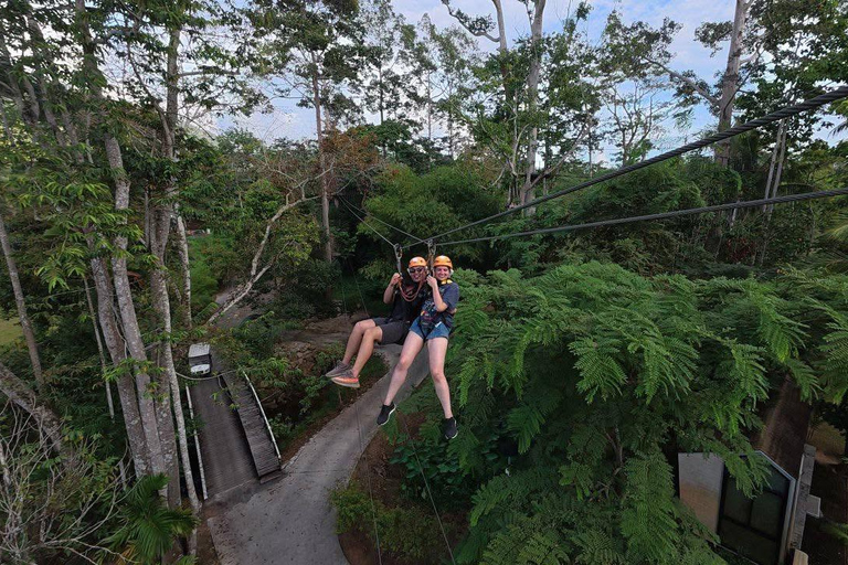 Koh Samui: Samui Zipline Adventure with Transfer service Zipline B - 16 Platforms