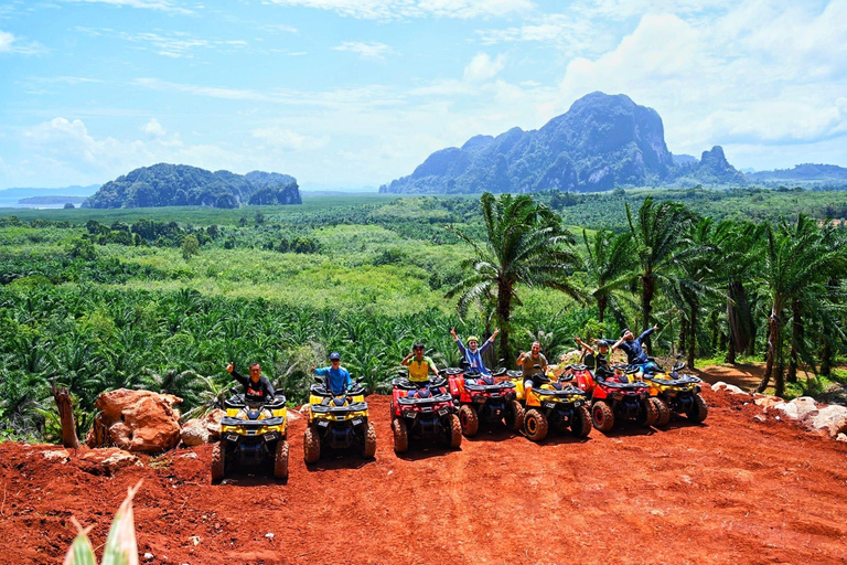 Krabi: ATV Nature Viewpoint & Zipline with Pickup Single rider : 30-Min ATV + Zipline Adventure