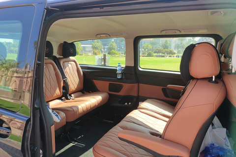 迪拜私人单程接送往返迪拜机场 (DXB)从阿尔巴沙、码头、朱美拉棕榈岛、JLT 前往 DXB 机场