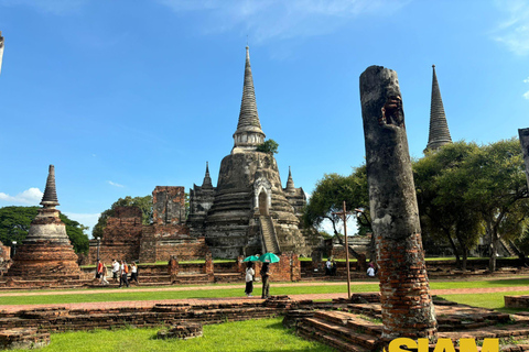 L&#039;incredibile tour degli antichi templi di Ayutthaya: Da BangkokGruppo privato con guida in inglese