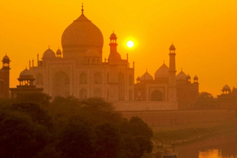Día completo privado en Agra con vistas al atardecerTodo incluido Local de Agra con vistas a la puesta de sol