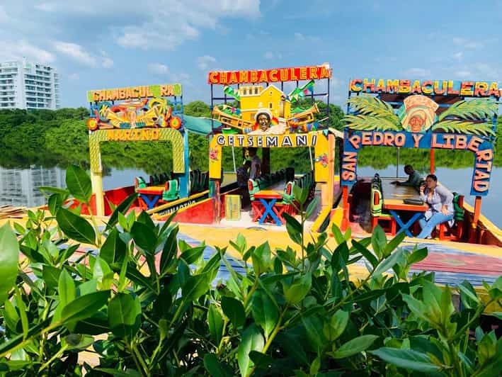 Cartagena Typical Colombian raft ride through its canals GetYourGuide