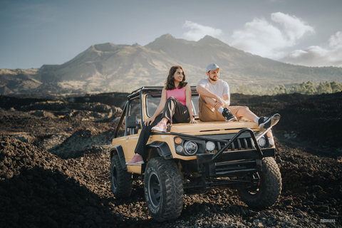 Bali: Sunset Mount Batur Jeep and Hot Spring All Inclusive Jeep Sunset & Hot Spring Meeting Point