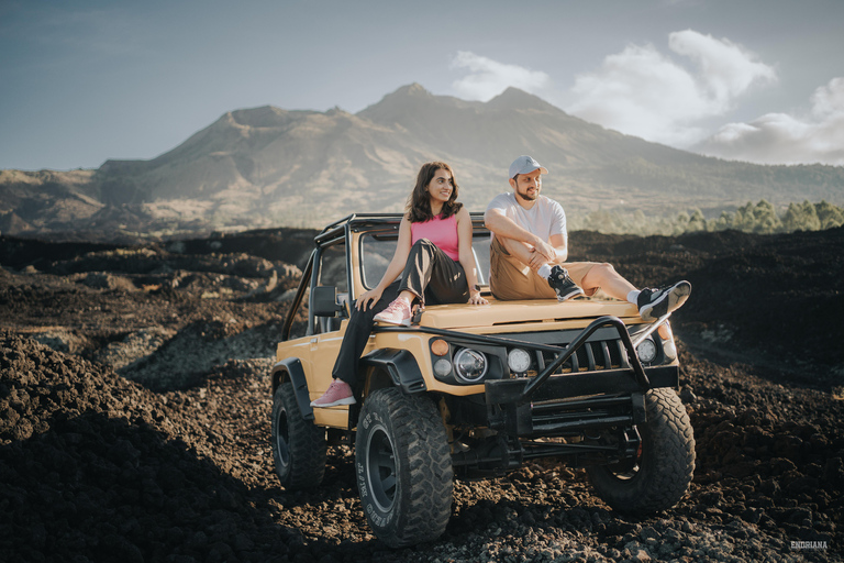 Bali: Sunset Mount Batur Jeep i Hot Spring All InclusiveJeep Sunset i miejsce zbiórki gorących źródeł