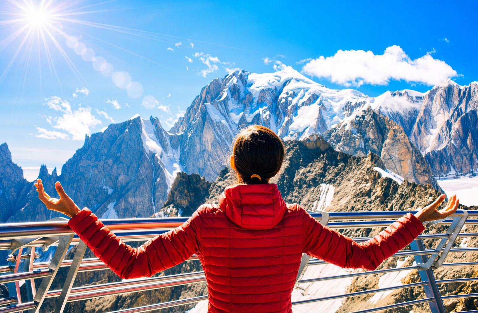 Mont Blanc Skyway: Seilbahnfahrt auf 3.466 m mit alpinem Mittagessen