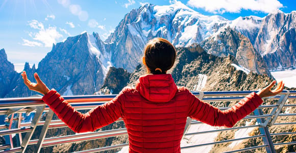 Mont Blanc Skyway: Cable Car to 3,466m with Alpine Lunch