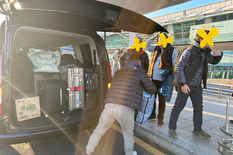 Flughafen Incheon: Incheon Airport Abholung und Rückfahr-ServiceDer Flughafen Incheon bietet Dienstleistungen für weniger als 5 Personen