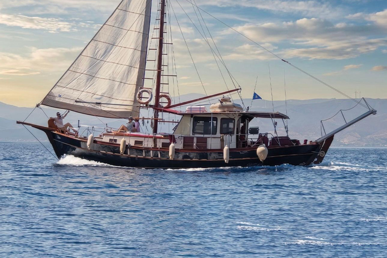 Sunset Cruise Athens Riviera – Half Day Swimming&BBQ onBoard