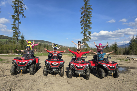 Krakow: Zakopane Quads, Bonfire Dining & Hot Springs Escape Zakopane Quads, Bonfire & Hot Springs — With Hotel Pickup