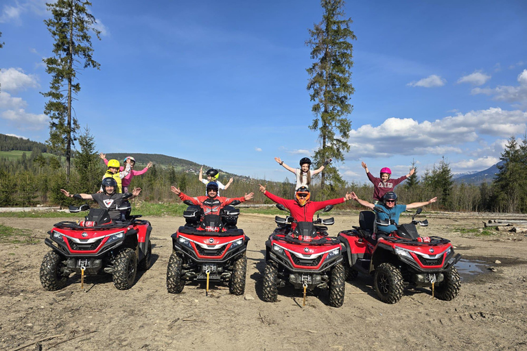 Krakow: Zakopane Quads, Bonfire Dining & Hot Springs Escape Zakopane Quads, Bonfire & Hot Springs — With Hotel Pickup