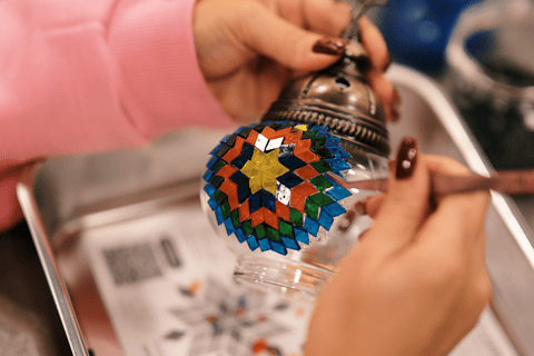 Istanbul: Mosaic Lamp Workshop by Hagia Sophia