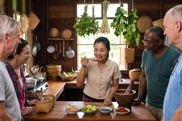 From Bangkok: 2-Day Ayutthaya Cooking Class & Temples Tour