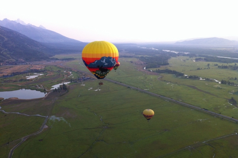 Teton Village : Tour en montgolfière au lever du soleil dans le Grand Tetons