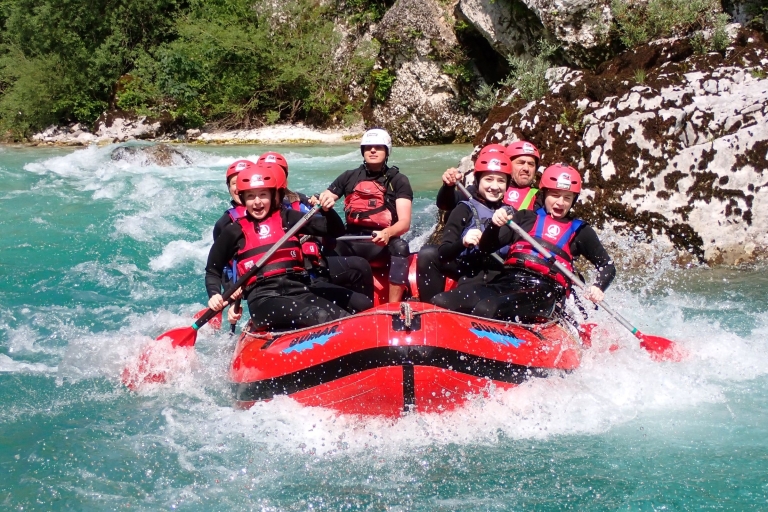 From Bovec: Budget Friendly Morning Rafting on River Soča Standard Option