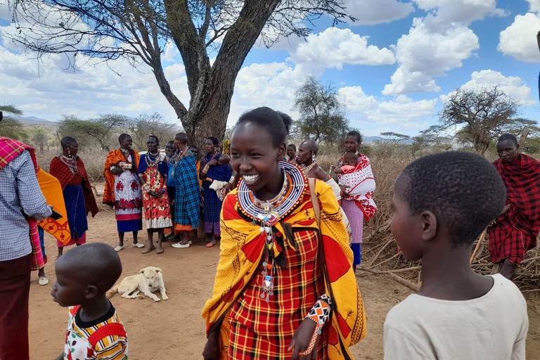 Nairobi: Maasai Dorp Dagtour met gratis ophaalservice vanaf je hotel