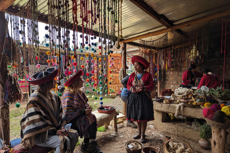 From Ollantaytambo|Moray, Salt Mines, Chinchero end in Cusco