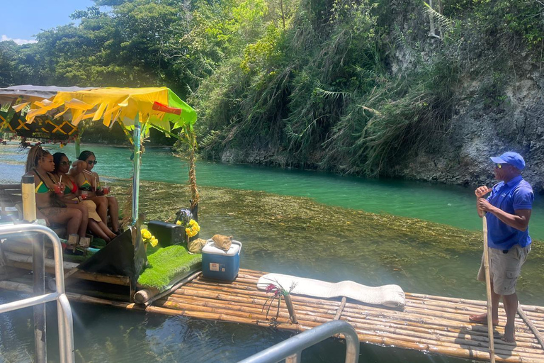 Montego Bay : Rafting privado no rio Bamboo e massagem nos pés