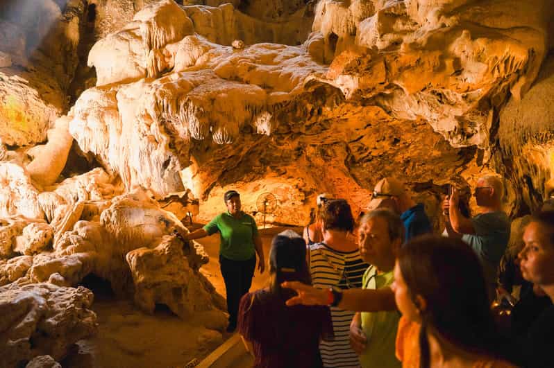 From Willemstad: Hato Caves, Turtle Snorkel & Kenepa Beach
