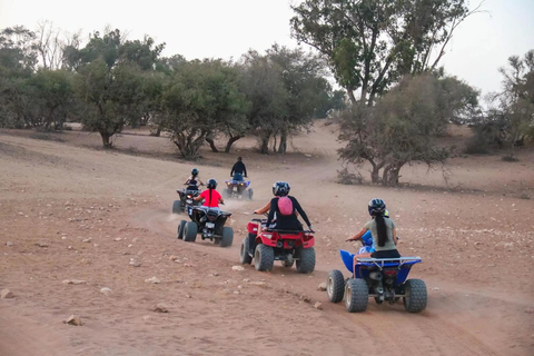 Agadir: Sunset Quad Bike Safari with Camel Ride & Tea
