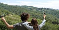 Von Siena/Chianti, Abendessen & Getränke in den Chianti Weinbergen - Hizvo