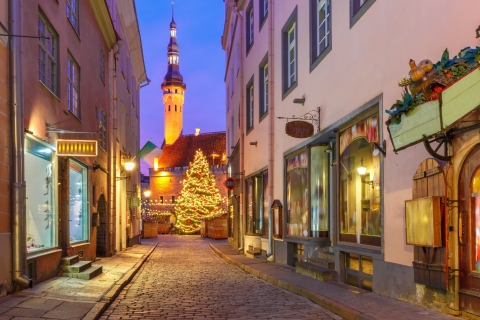 Tallinn : Première promenade de découverte et visite guidée de la lecture