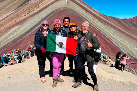 From Cusco: Rainbow Mountain Tour with late departure and lunch From Cusco: Rainbow Mountain Tour with Late Departure and Lunch