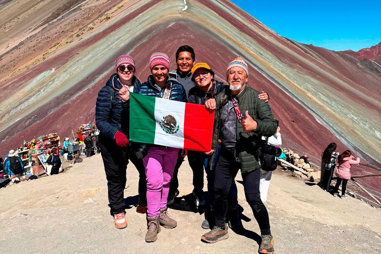 From Cusco: Rainbow Mountain Tour with late departure and lunch From Cusco: Rainbow Mountain Tour with Late Departure and Lunch