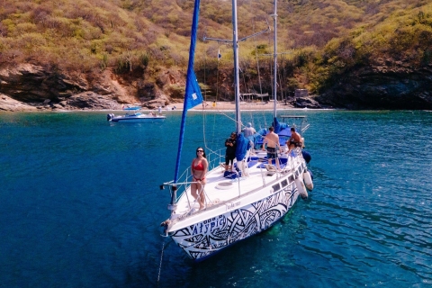 Santa Marta: Private Segelboottour bei Sonnenuntergang