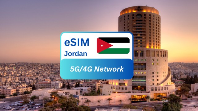 Jordanië Premium eSIM Data Plan voor reizigers