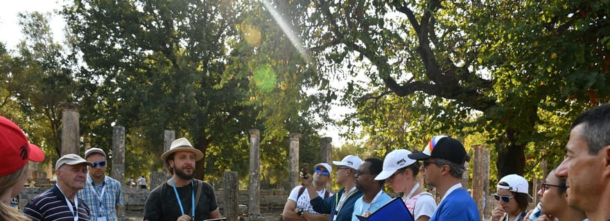 Visite privée du site archéologique et du musée d'Olympie