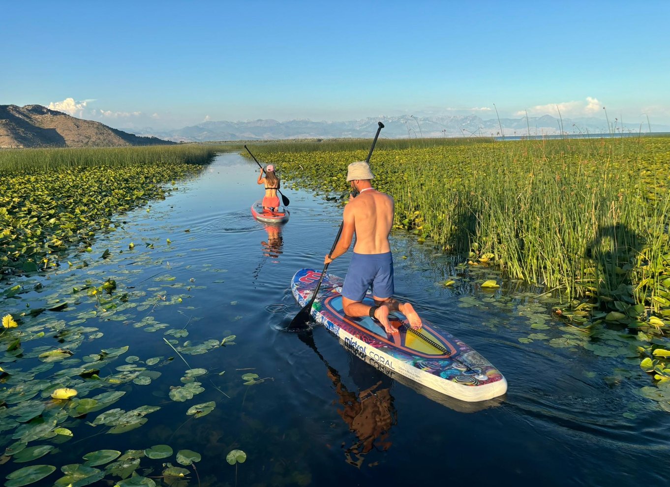 Virpazar: Udforsk den fantastiske Skadarsø på paddleboard