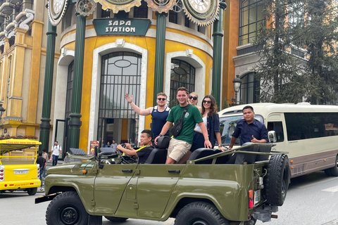 Open air Jeep City Tour 4 Hours Backstreet, Hidden Gems Saigon Jeep City Tour 4 hours