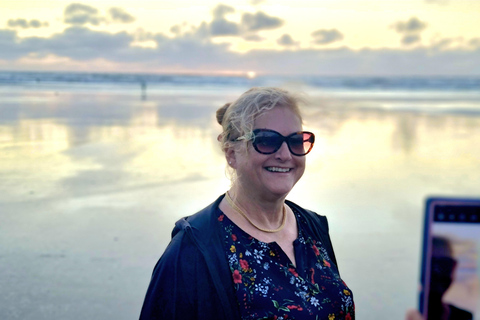 West Auckland: Sunset with Thermal pool & Night view