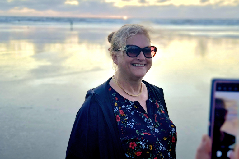 West Auckland: Sunset with Thermal pool & Night view