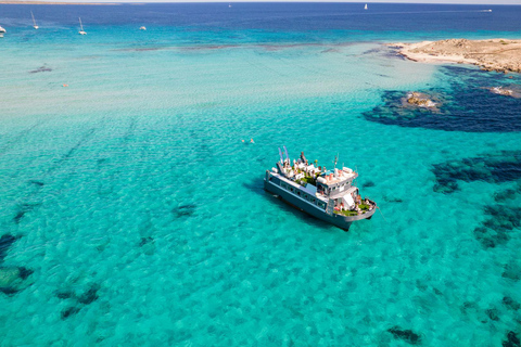 Ibiza: Formentera Tour with Meals Water Activity & Open Bar