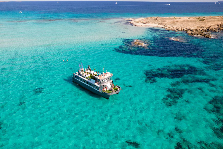 Ibiza: Formentera Tour with Meals Water Activity & Open Bar