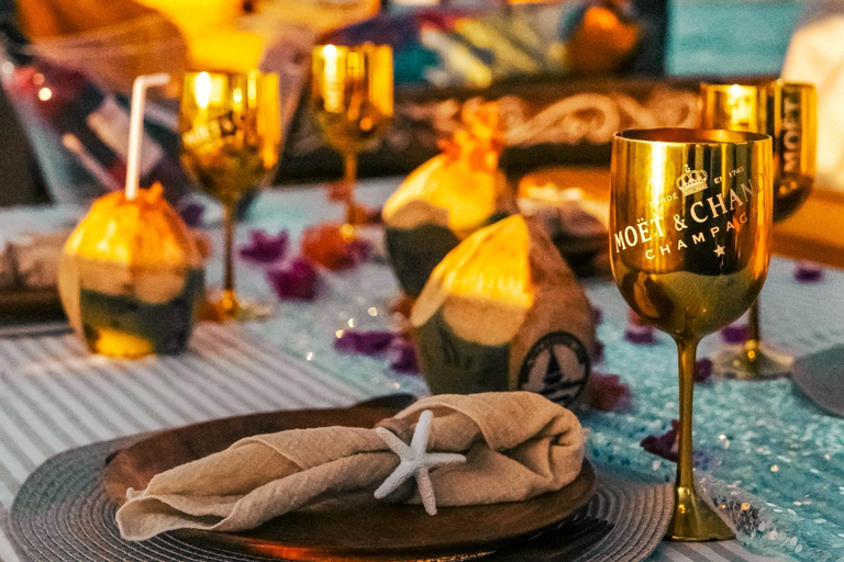 Zanzibar: Private Sunset Dhow Dinner Cruise & Transfers