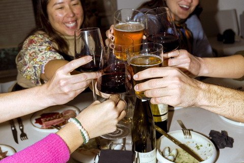 San Sebastián: rondleiding over de markt en Baskische kookles Engels