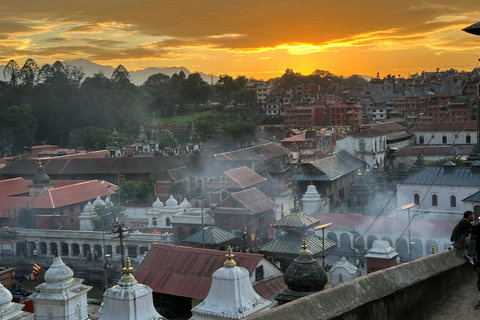 Kathmandu: Golden Hour at Pashupatinath Temple