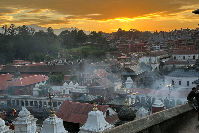 Kathmandu: Golden Hour at Pashupatinath Temple