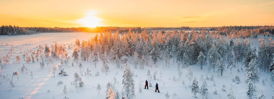 Kemi-Tornio : Randonnée en raquettes dans la nature