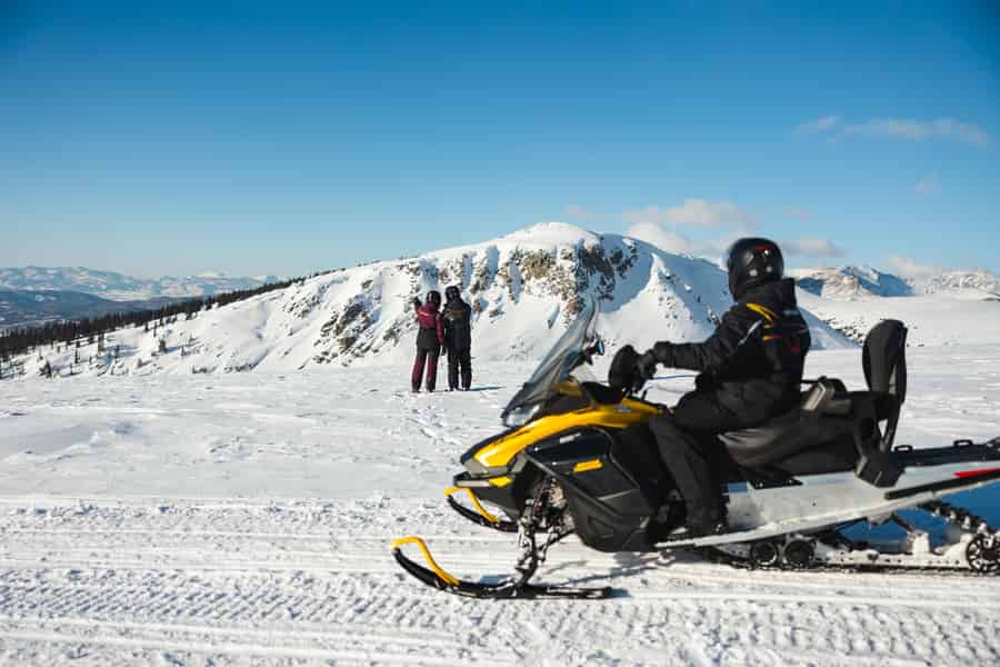 Jackson Hole: Turpin Meadow Snowmobile Tour. Foto: GetYourGuide