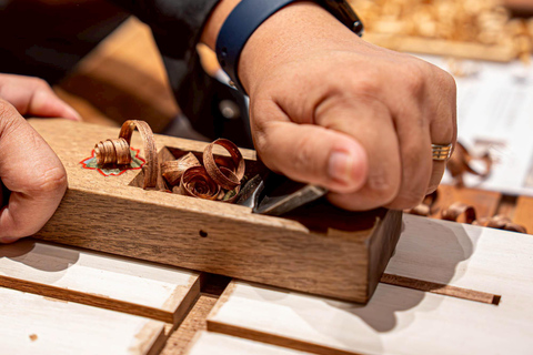 Kyoto: Chopstick Making Workshop at HASHI LAB Near Kyoto Station：Chopstick Making for Families & Couples