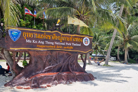 Koh Pha Ngan: Day Tour Ang Thong with Kayak, Snorkel & Lunch Option 1: Hotel Pick up in Koh Pha Ngan